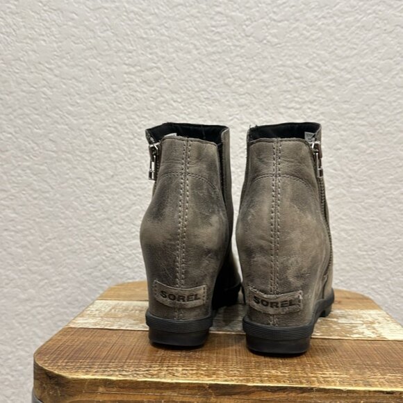 Sorel Joan of Arctic Leather Boots Size 9 - Picture 5 of 9